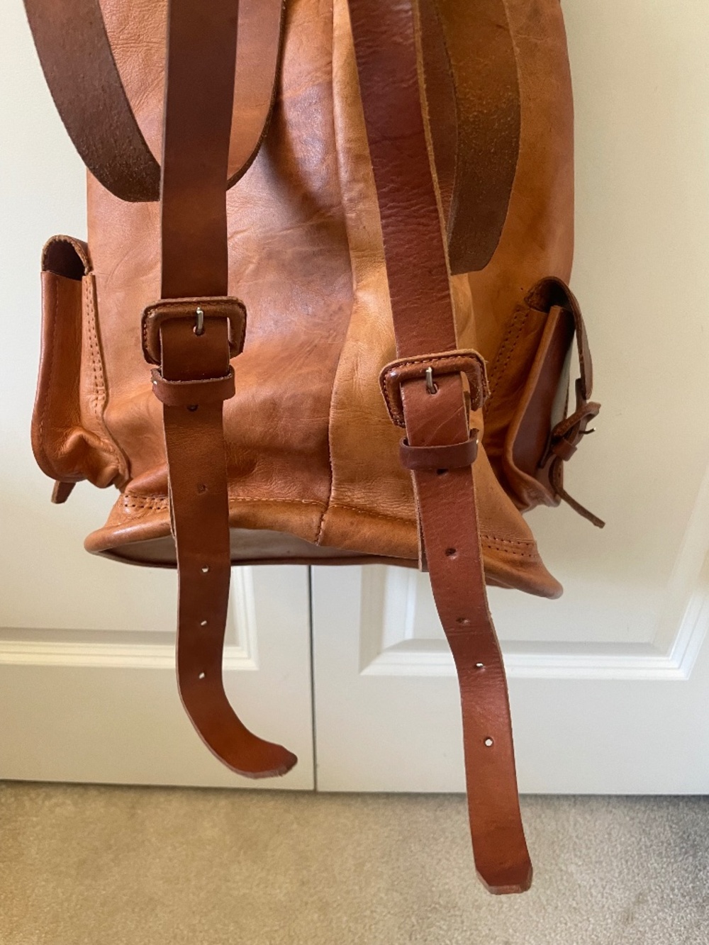 Genuine Leather Backpack - Picture 8 of 8